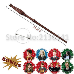 19 Kinds of Harry Wands Colsplay Metal/Iron Core Dumbledore Magical Wand Varinhas Kid Magic Wand No Box with Gift Harry Prop