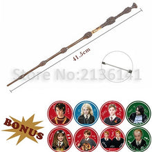 Load image into Gallery viewer, 19 Kinds of Harry Wands Colsplay Metal/Iron Core Dumbledore Magical Wand Varinhas Kid Magic Wand No Box with Gift Harry Prop