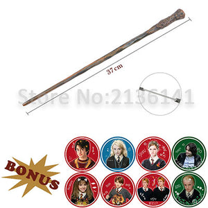 19 Kinds of Harry Wands Colsplay Metal/Iron Core Dumbledore Magical Wand Varinhas Kid Magic Wand No Box with Gift Harry Prop