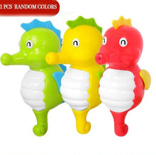 Load image into Gallery viewer, Single Sale Cute Cartoon Animal Tortoise Classic Baby Water Toy Infant Swim Turtle Wound-up Chain Clockwork Kids Beach Bath Toys