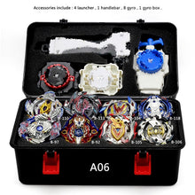 Load image into Gallery viewer, TAKARA TOMY Combination Beyblade Burst Set Toys Beyblades Arena Bayblade Metal Fusion 4D with Launcher Spinning Top Toys