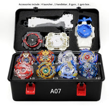 Load image into Gallery viewer, TAKARA TOMY Combination Beyblade Burst Set Toys Beyblades Arena Bayblade Metal Fusion 4D with Launcher Spinning Top Toys