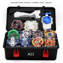 Load image into Gallery viewer, TAKARA TOMY Combination Beyblade Burst Set Toys Beyblades Arena Bayblade Metal Fusion 4D with Launcher Spinning Top Toys