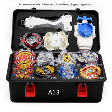 Load image into Gallery viewer, TAKARA TOMY Combination Beyblade Burst Set Toys Beyblades Arena Bayblade Metal Fusion 4D with Launcher Spinning Top Toys